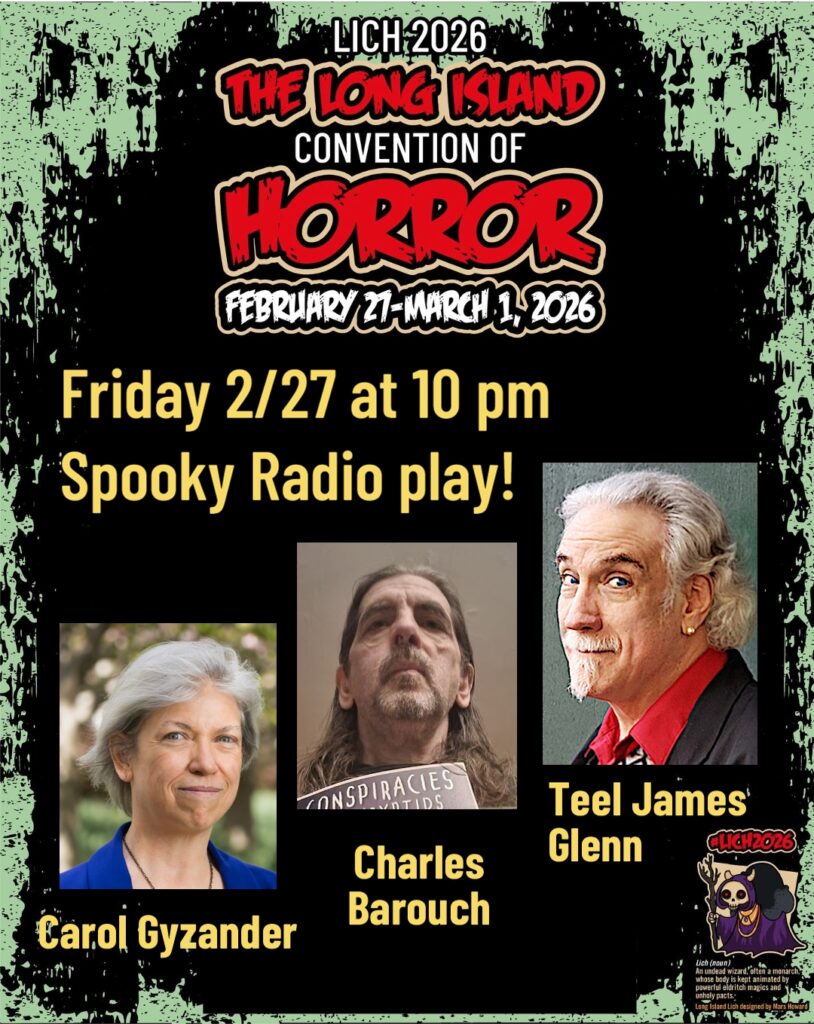 LICH 2026 radio play poster